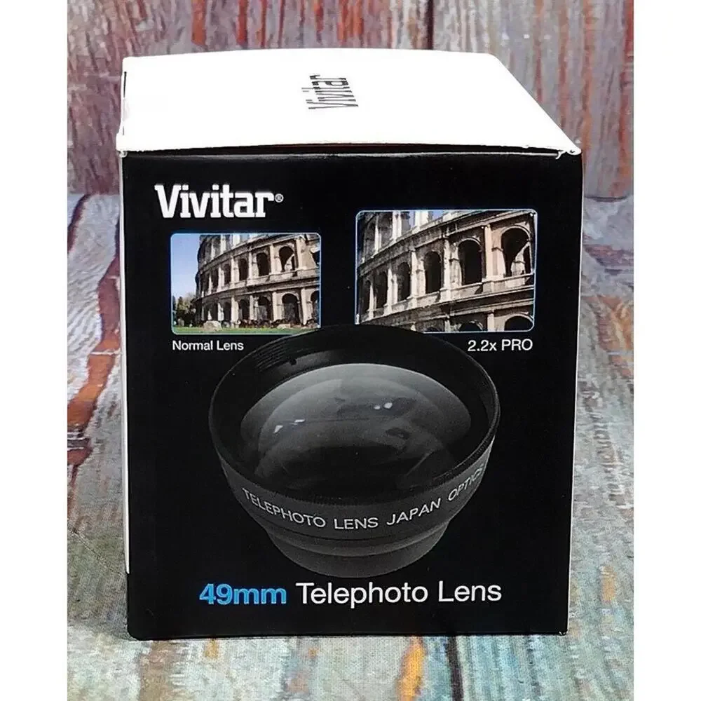 Vivitar 49mm‎ 2.2x Professional Telephoto Lens with HD Optics